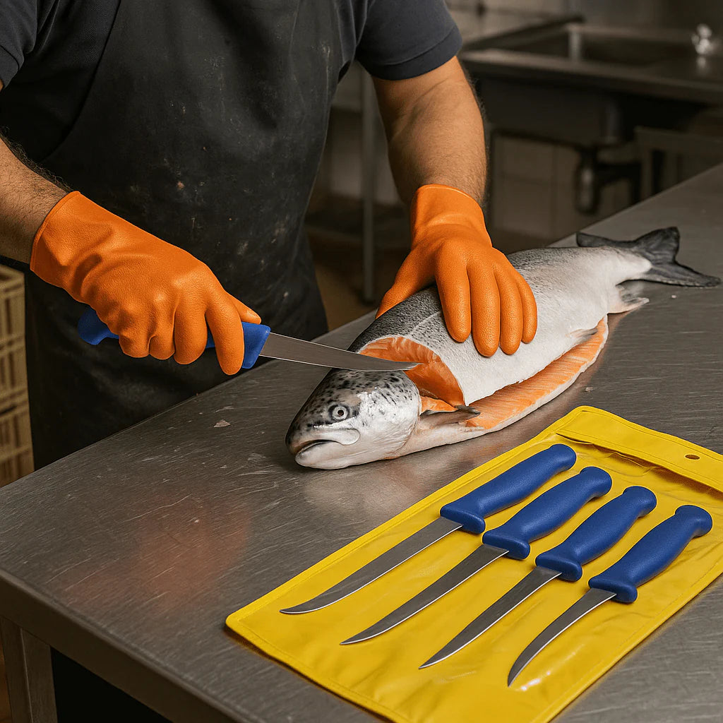 5-dijelni set mesarskih noževa