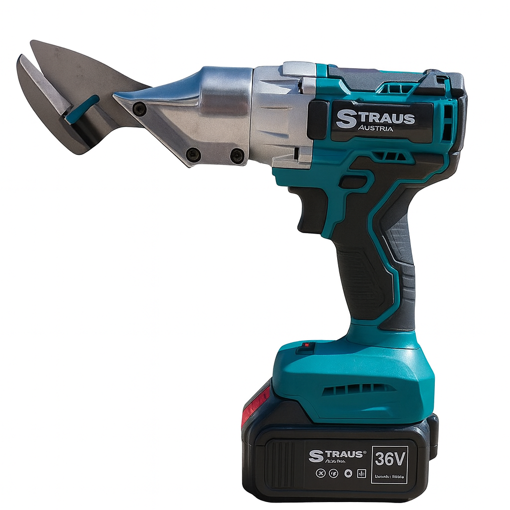 AKU makaze za rezanje lima STRAUS AUSTRIA 36V – PRO verzija