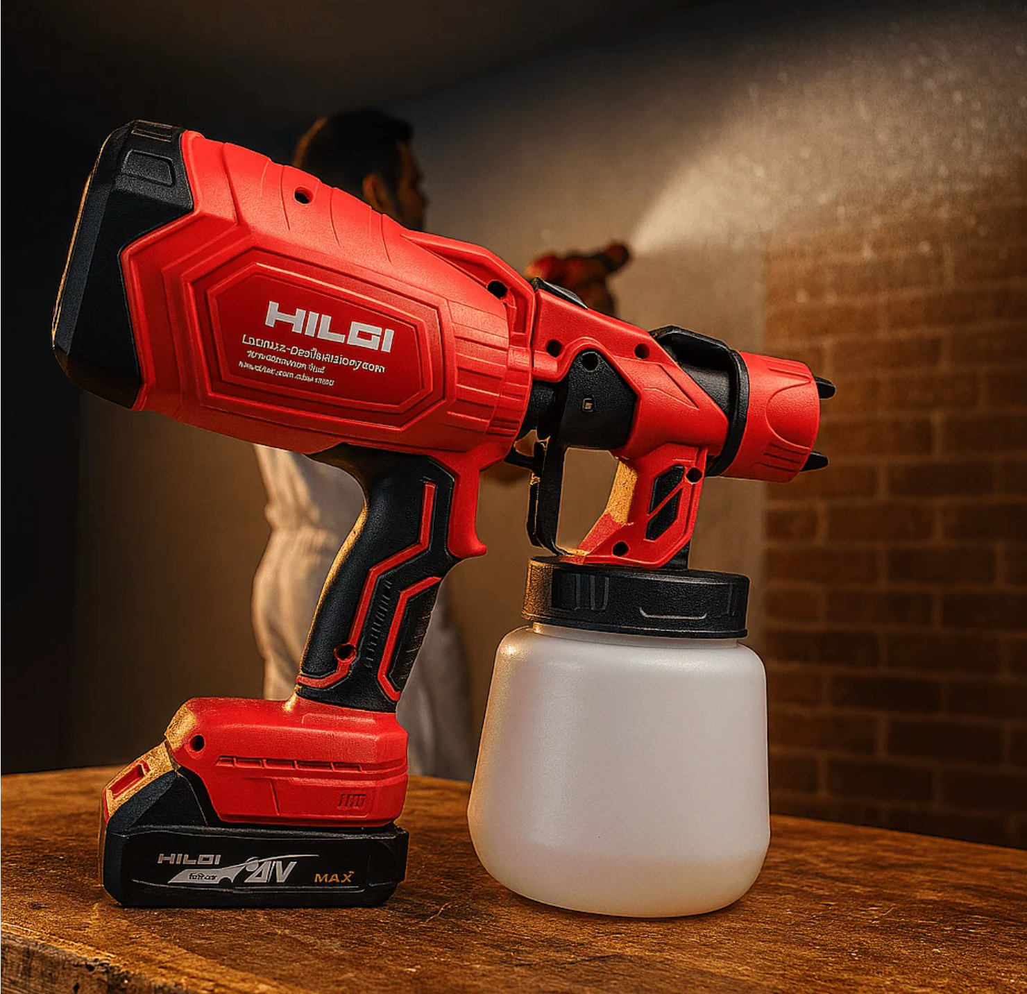 Aku šprica za farbanje i krečenje HILDI