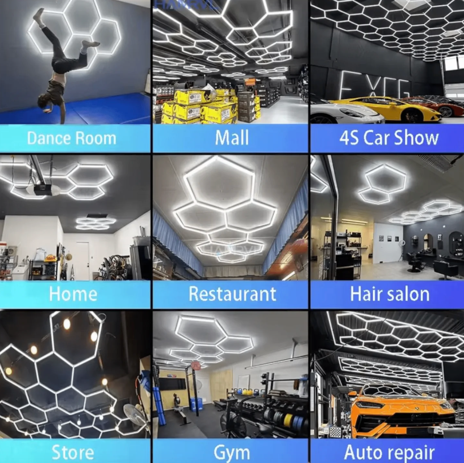 Profesionalna heksagonalna LED rasvjeta