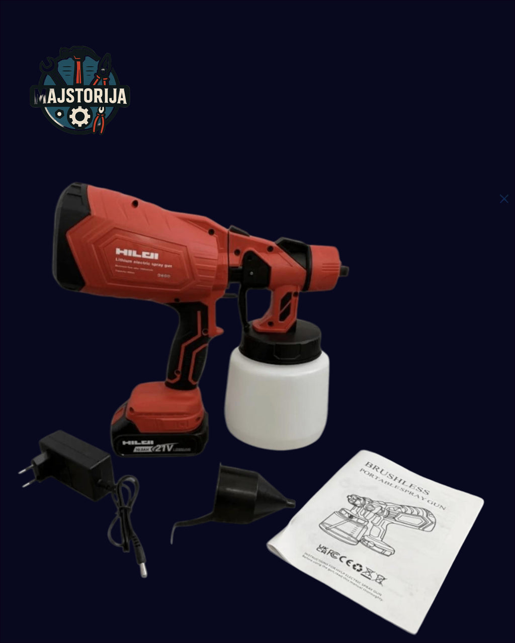 Aku šprica za farbanje i krečenje HILDI