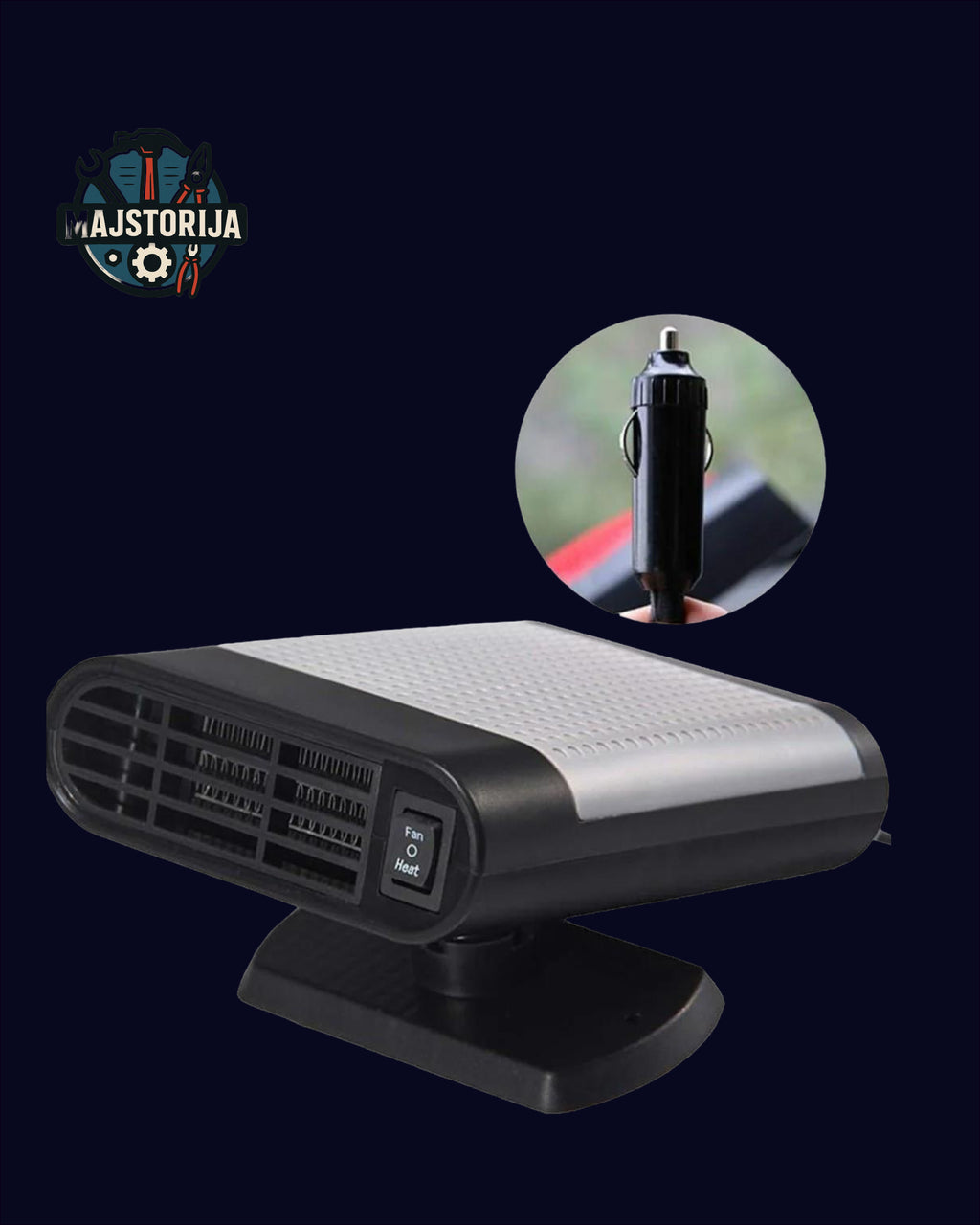 Grijalica za auto QW-104 12V 200W