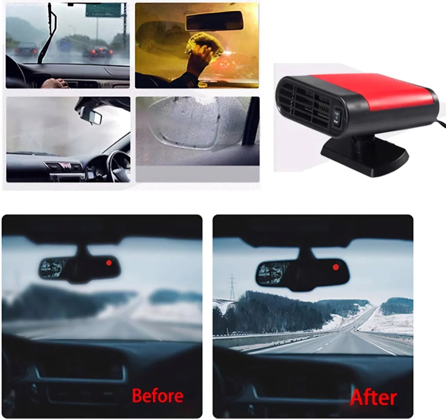 Grijalica za auto QW-104 12V 200W