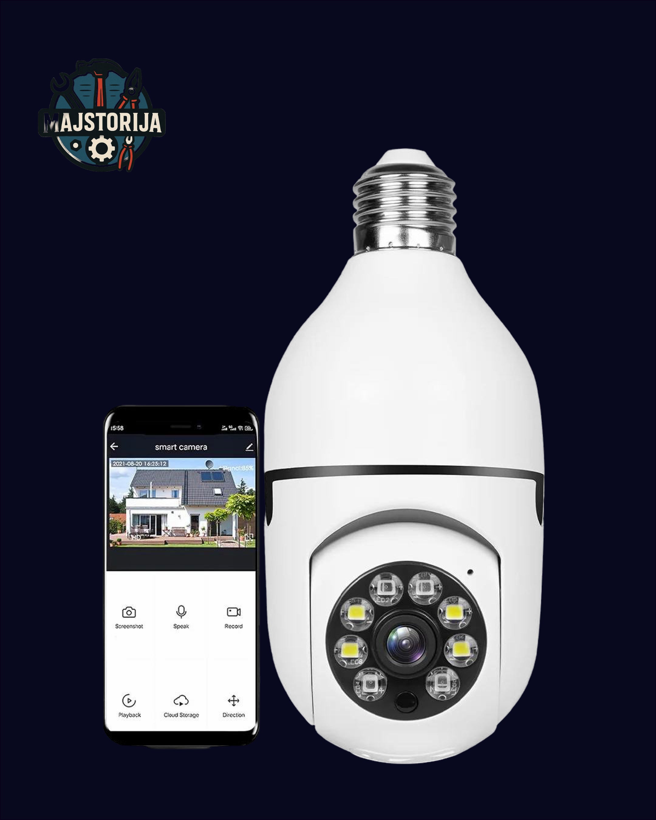 Bulbcam – Wi-fi kamera u obliku sijalice