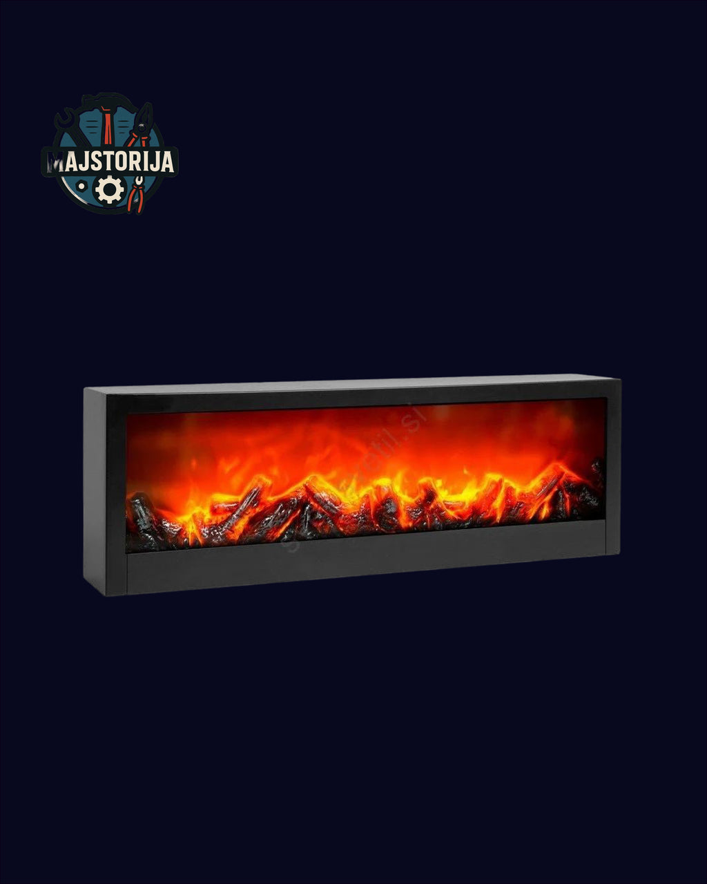 LED dekorativni kamin s efektom plamena