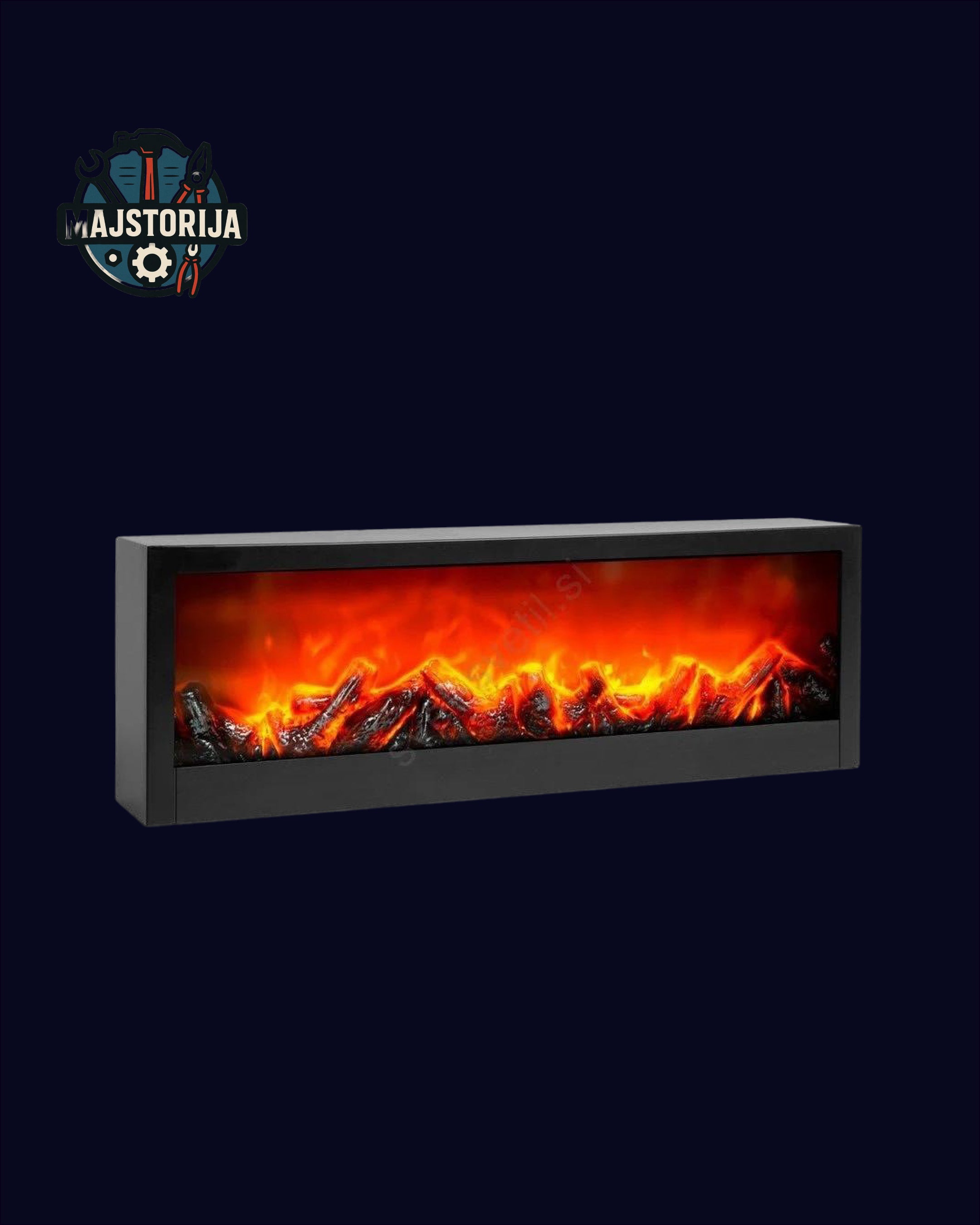 LED dekorativni kamin s efektom plamena