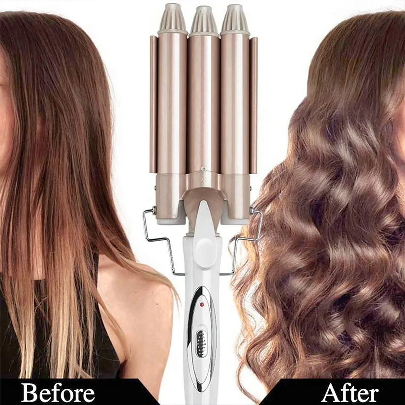 ROZIA Profesionalni trostruki uvijač za kosu