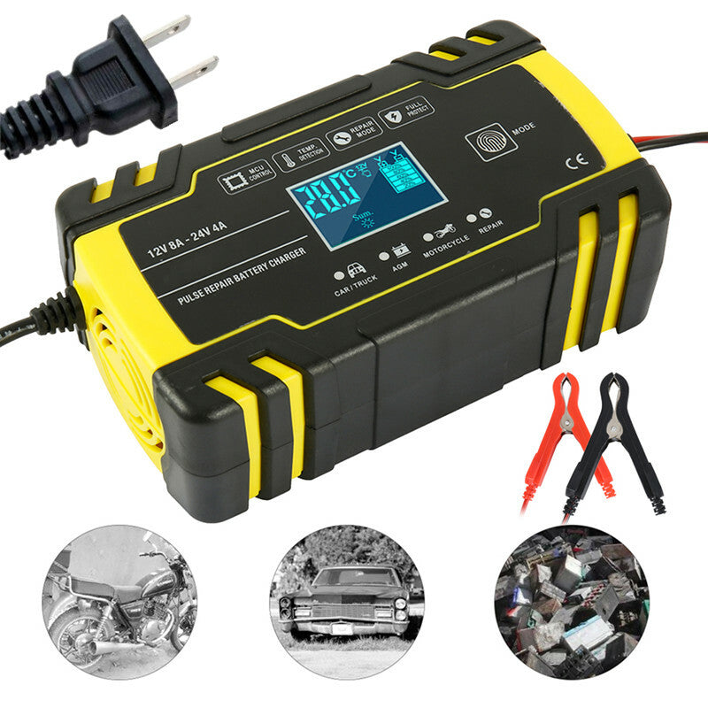 Automatski starter + punjač za akumulator (2u1) – 12V, 10A