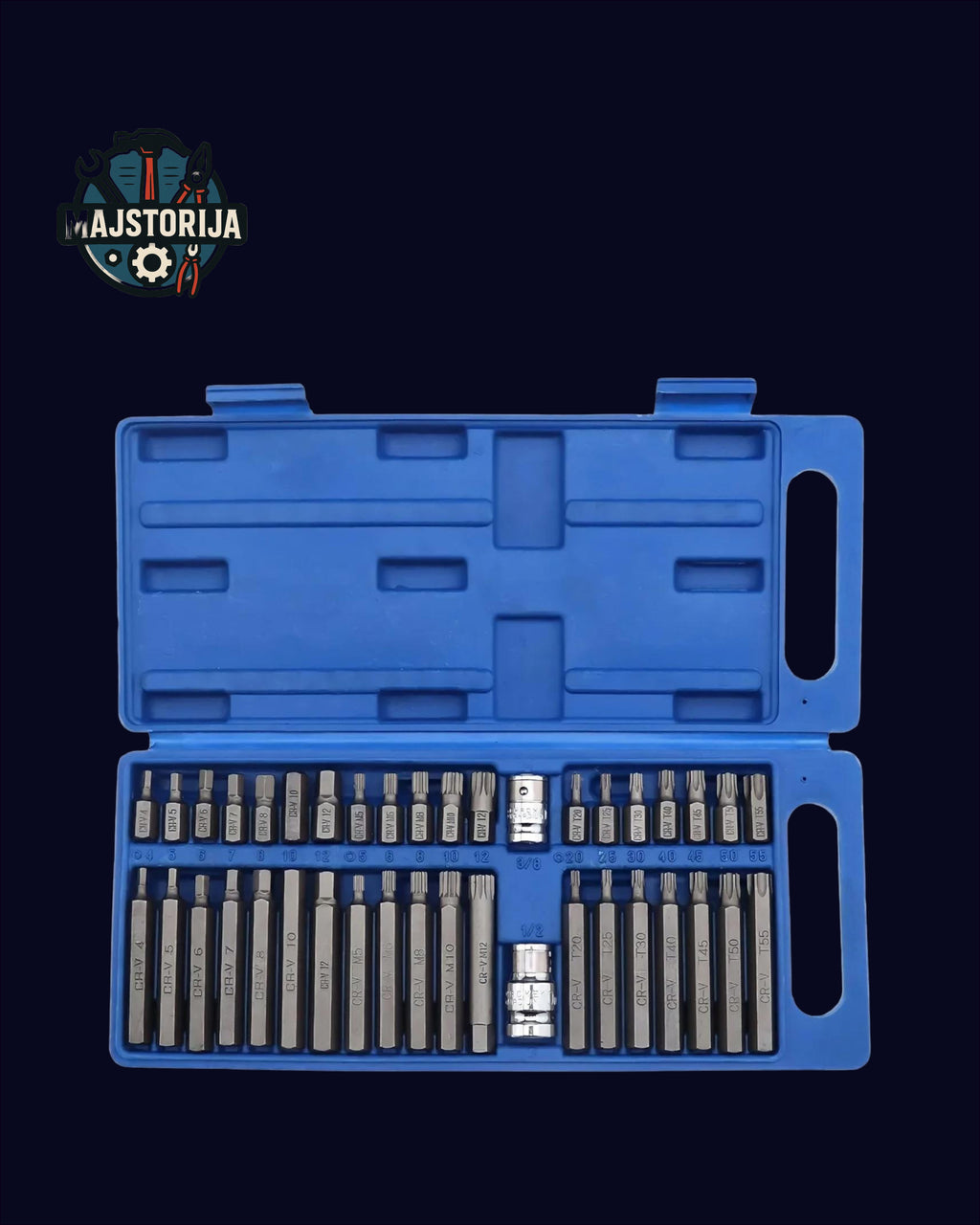 40-dijelni set Torx i imbus ključeva