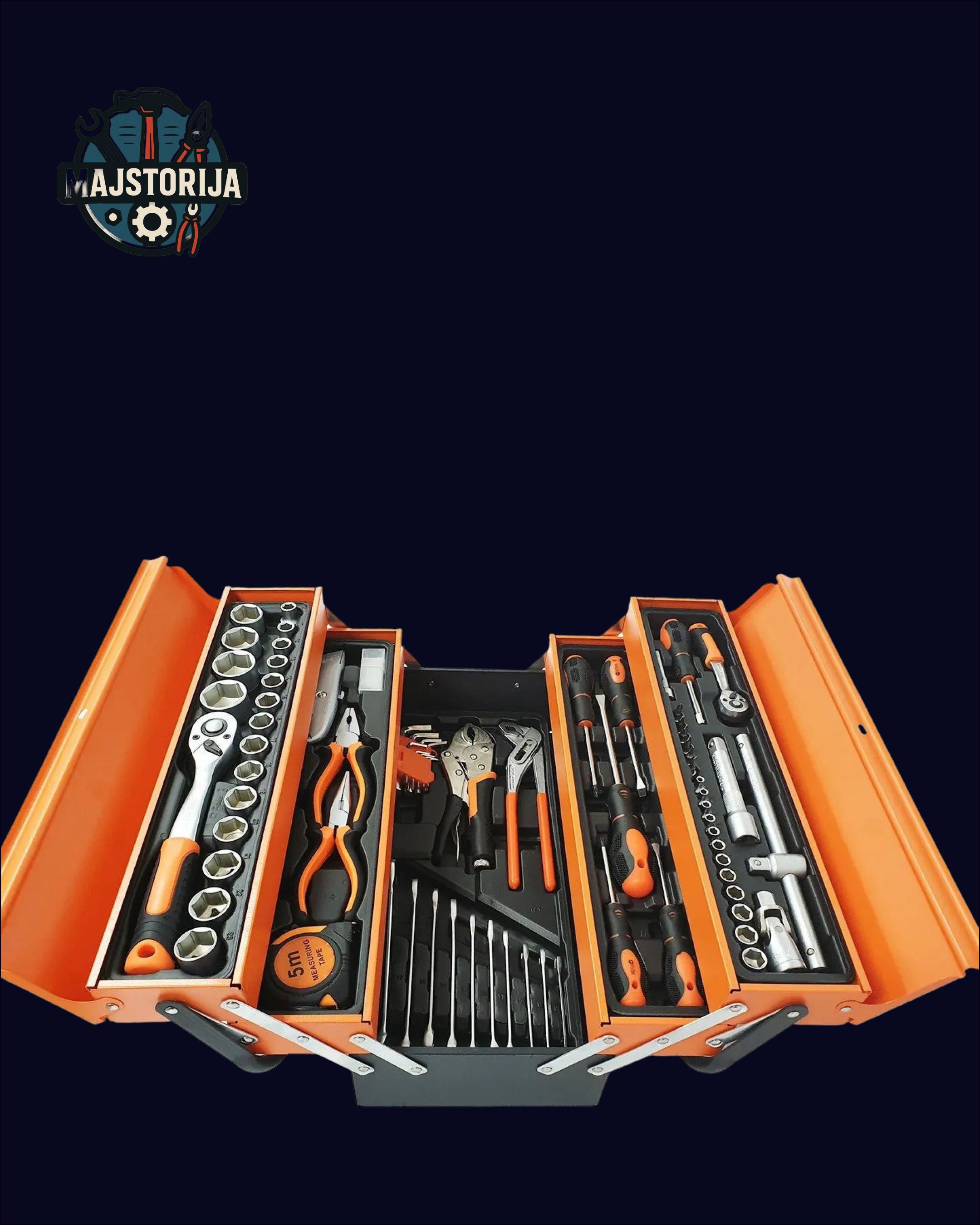 Profesionalni set alata u koferu - 85 dijelova