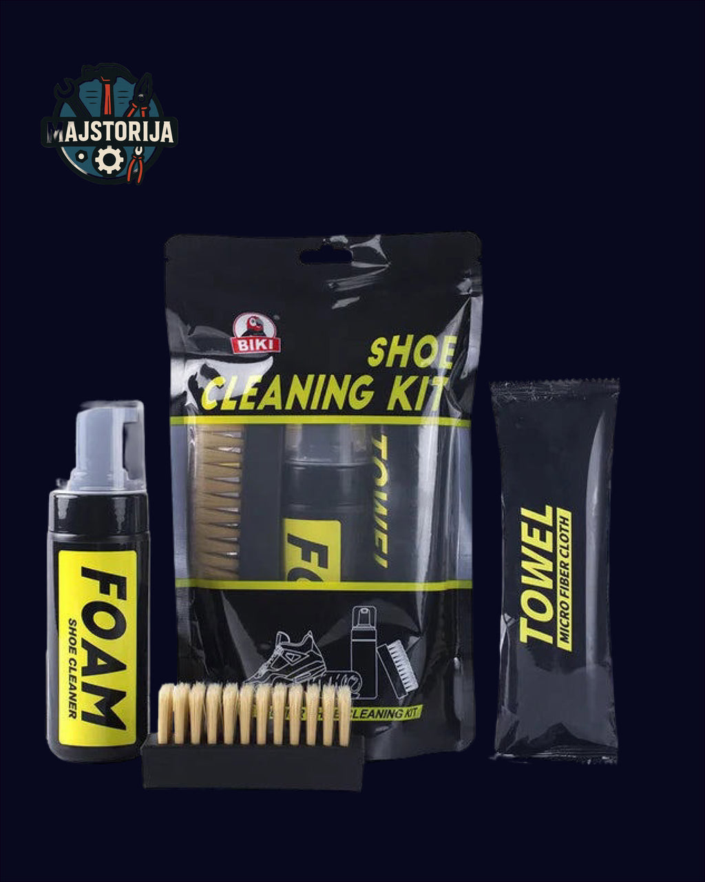 3u1 Premium Set za Dubinsko Čišćenje Obuće