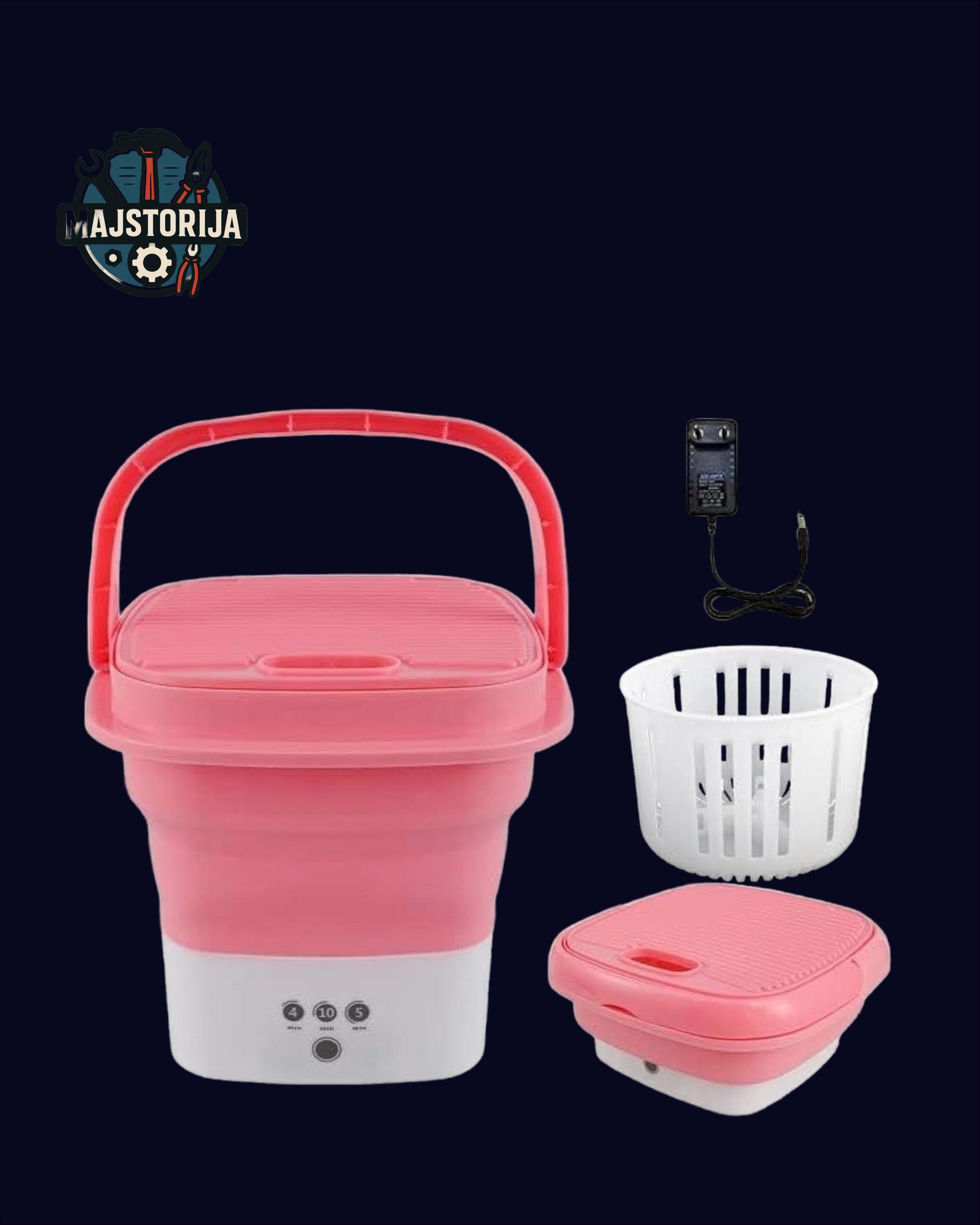 Mini sklopiva veš mašina