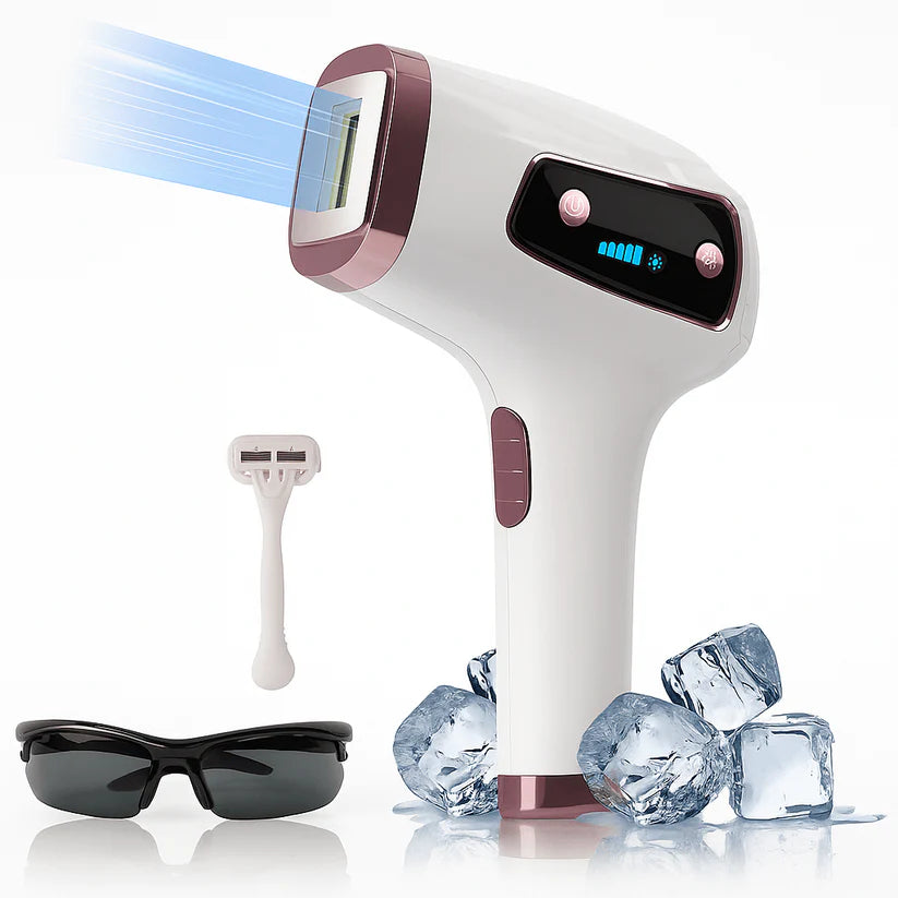 Uređaj za lasersku epilaciju s ledenim učinkom
